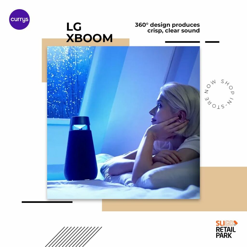 LG XBOOM 360 XO3 Sligo Retail Park